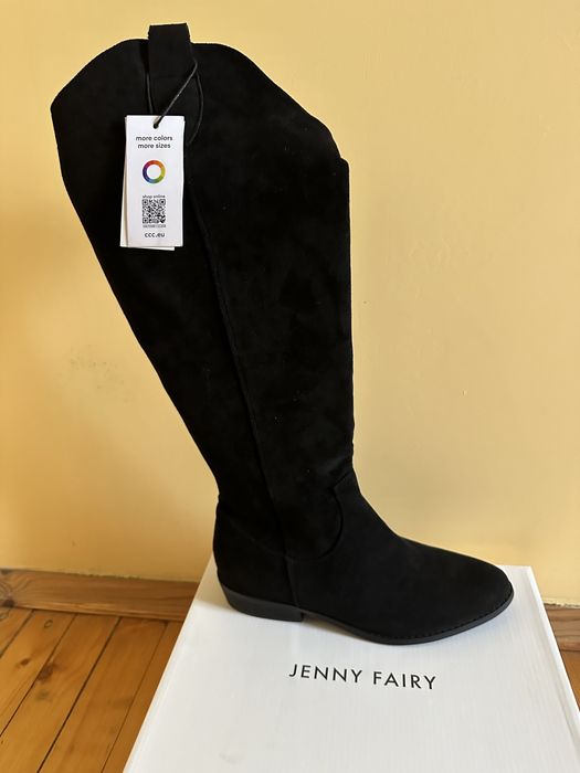 Нови Велурени ботуши Jenny Fairy