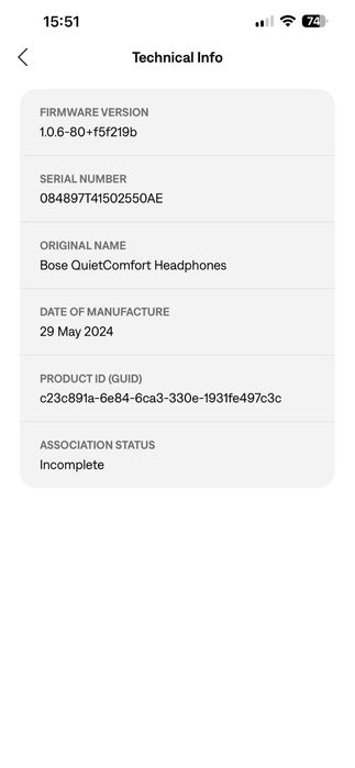 Casti Bose QuietComfort QC45 ANC