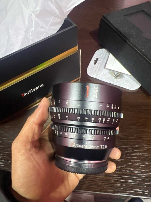 Кинообъектив 7Artisans Spectrum 35mm T2.0 (L-mount)
