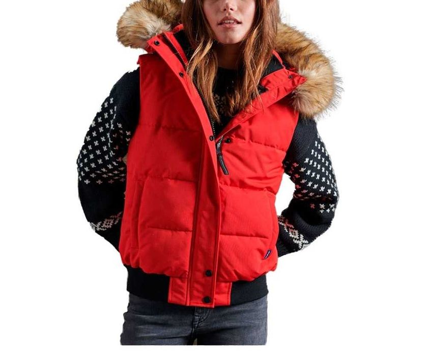 Нов зимен модел елек с гъши пух на Superdry. Луксозна лимитирана серия