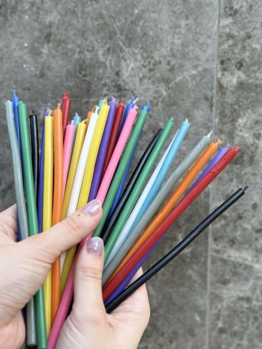 Свечи восковые натуральные