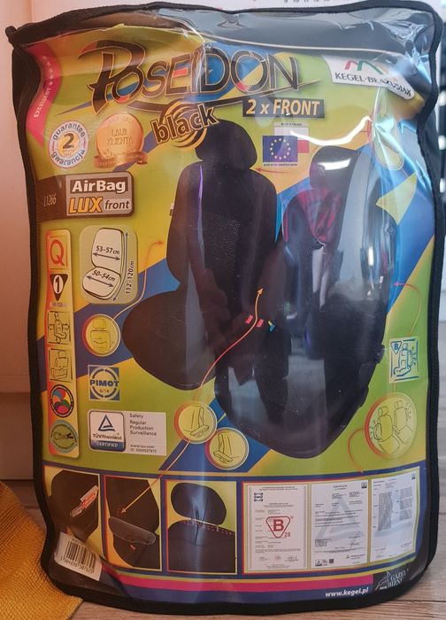 Huse scaune Passat B6-B7 (Negru)