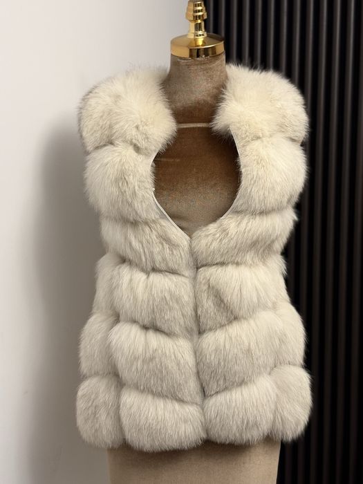 Vesta din blana naturala