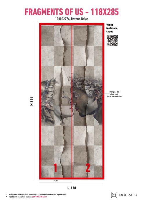 Tapet Cuplu Fragments of us