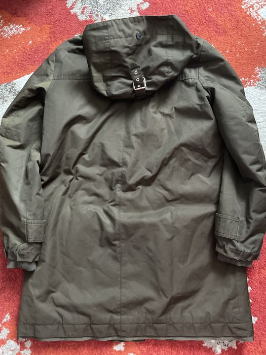 Geaca parka Zara verde maslina