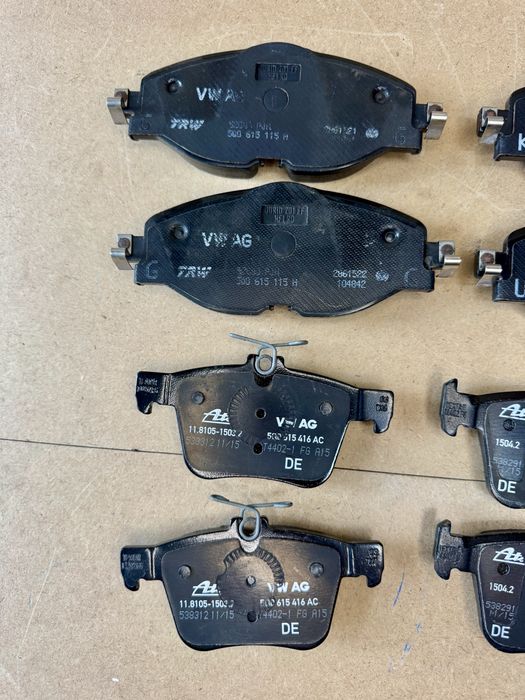 Set plăcuțe frână originale VW Golf 7 1.6 TDI doar 16km rulati