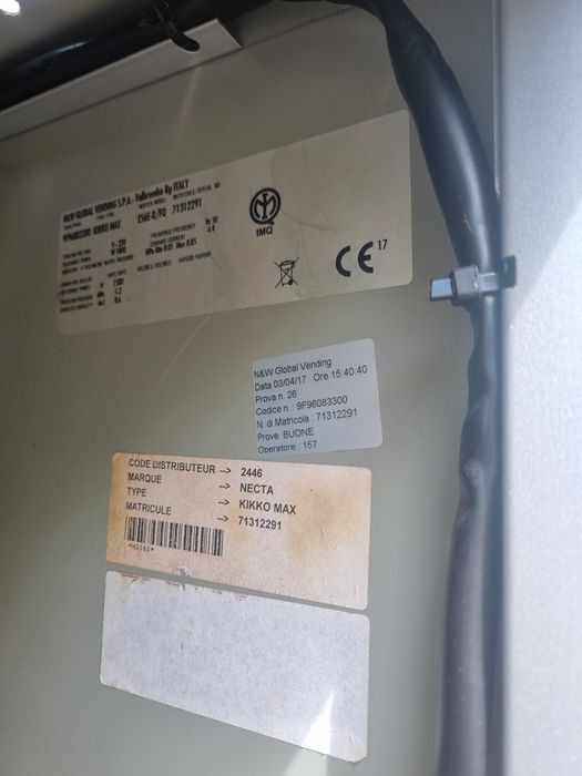 Automate cafea Kikko max, Necta