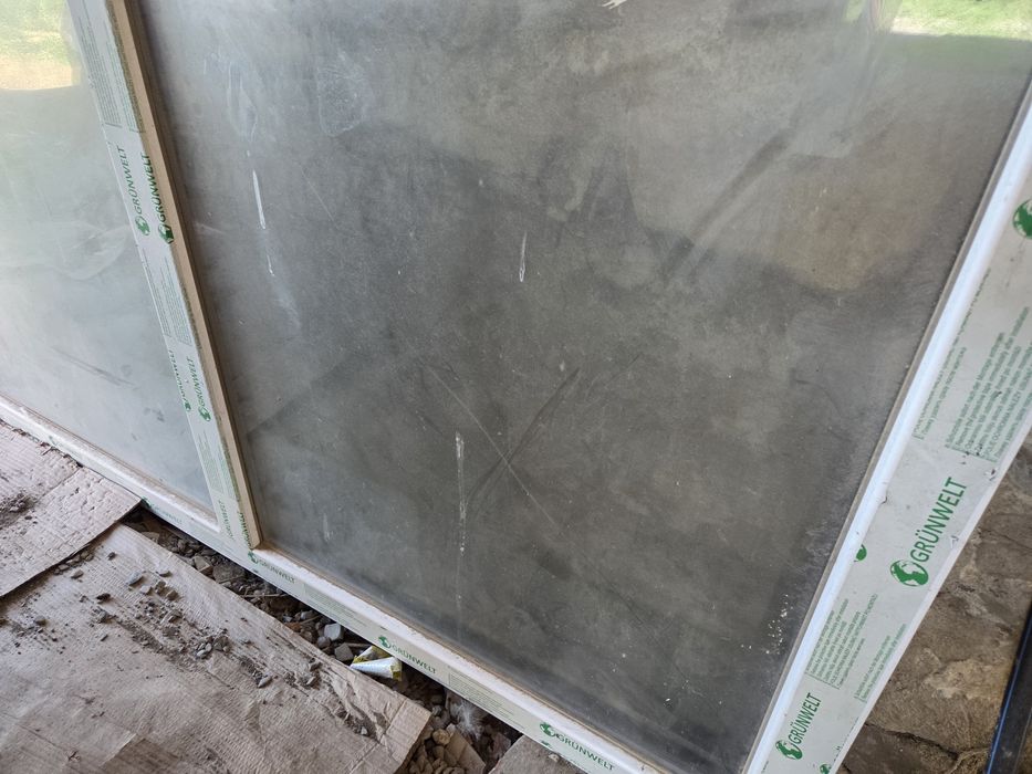 Termopan mare 247×98 – 3 canate – preț negociabil (un geam fisurat)