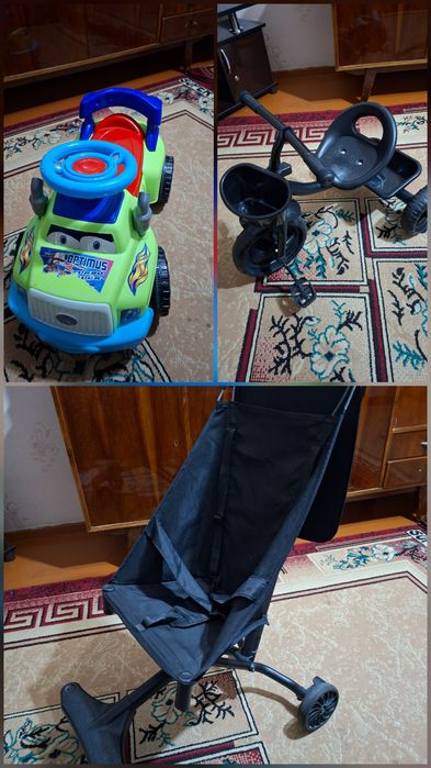 ПРОДАЮ! Велосипед, МАШИНКУ И КОЛЯСКУ по смешным ценам!