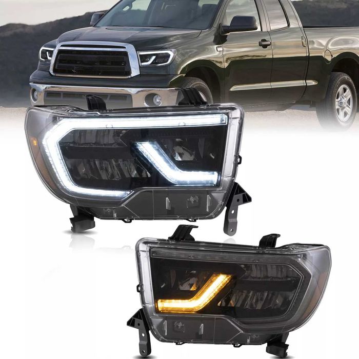 Комплект фарове FULL LED Toyota Sequoia 08 - 2020 / Tundra 07 - 2013г.