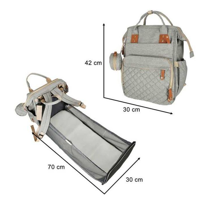 Mommy Bag,mamici si bebelusi,rezistent la apa,saltea de infasat, 42x30x18 cm