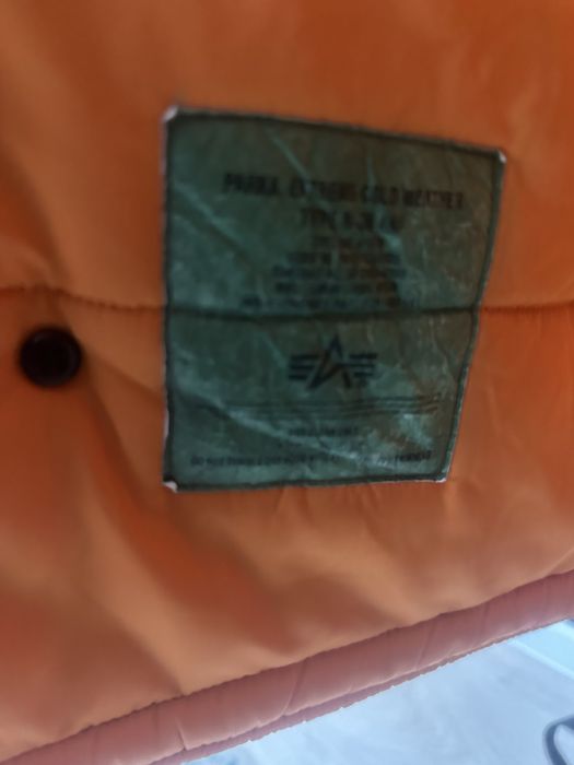Зимняя парка Alpha Industries оригинал