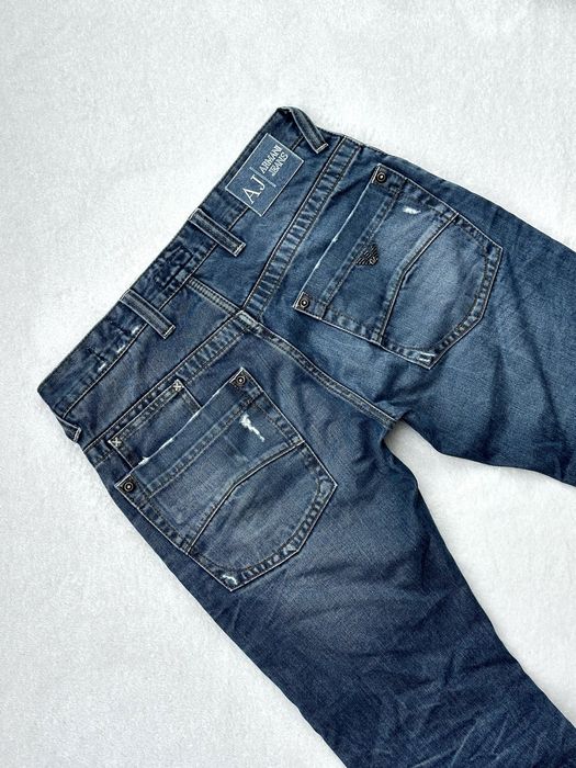 Мъжки дънки Armani Jeans (J08 Slim Fit) - размер 30, Отлично състояние