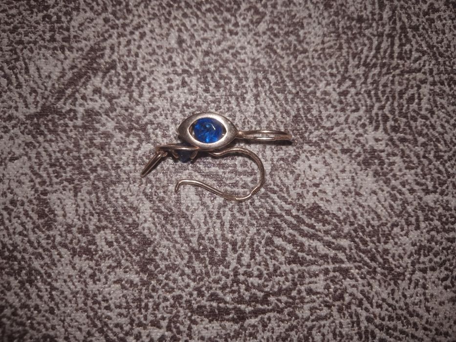 Серьги золотые 585 проба детские