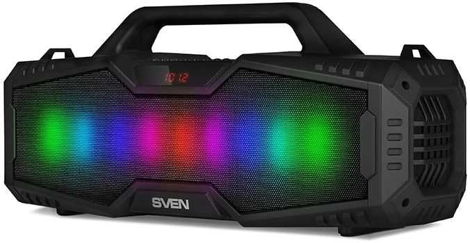 Boxa portabila SVEN PS-480 2000mAh, 24W RMS, BT, FM, USB, MicroSD