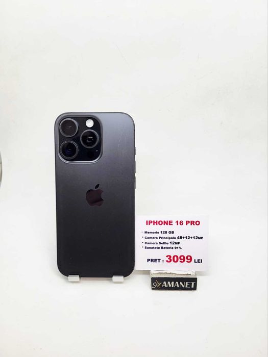 ***STAR*** Shop: Iphone 16 Pro - 128GB - GARANTIE!!!