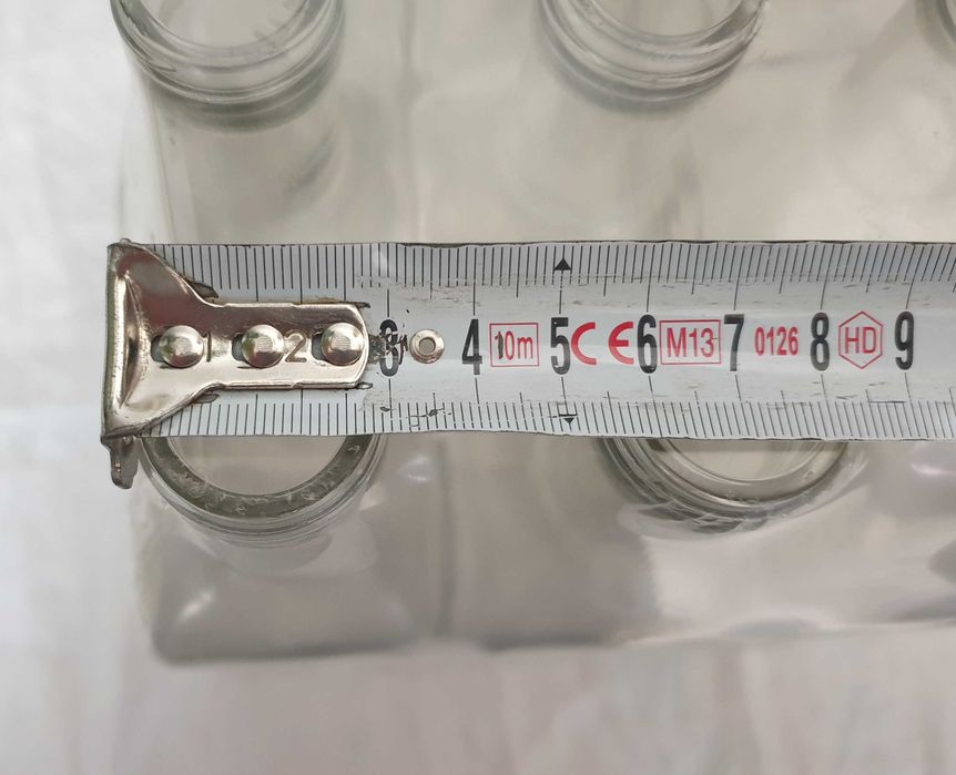 Стъклени прозрачни бутилки (30 бр, 500мл, капчки)