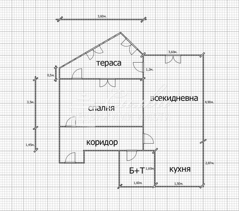 Продава се Двустаен апартамент в Шумен, Добруджански - 72 кв.м за 1665 €/кв.м - Снимка #11
