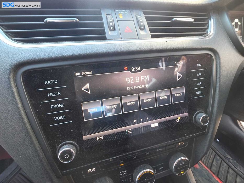 Display Radio Navigatie Touchscreen Amundsen Skoda Octavia 3 Facelift FL 2017 - 2020 Cod 5E0919605M [Q8722]