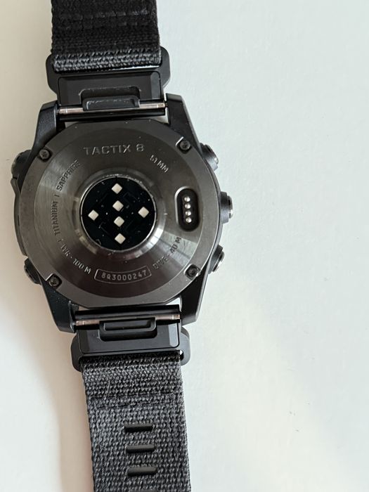 Ceas garmin tactix 8 cu functia balistic activata