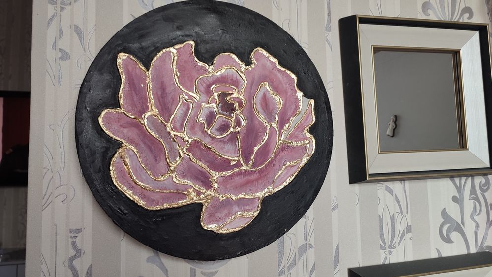 Картина 3d 60*70 ручной работы.