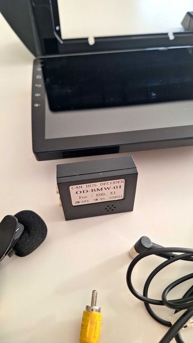 Navigație Android BMW X1 (E84) – ecran mare, completă