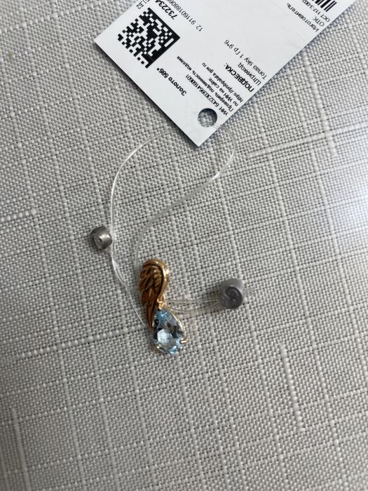 Золотой кулон Sokolov