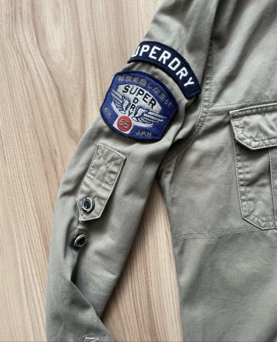 SUPERDRY S.D.ARMY / мъжка дънкова риза/тип яке М