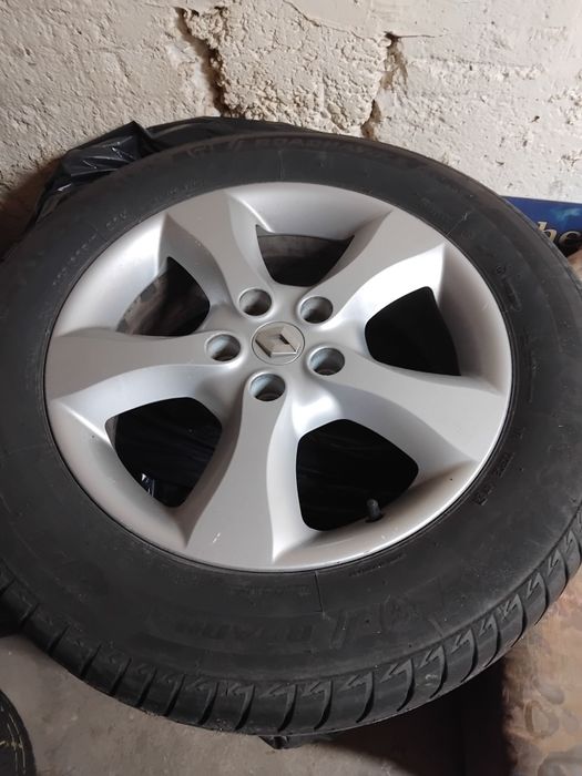 Jante originale Renault Koleos/Nissan Qashqai + Cauciucuri Vara 225/60 r17