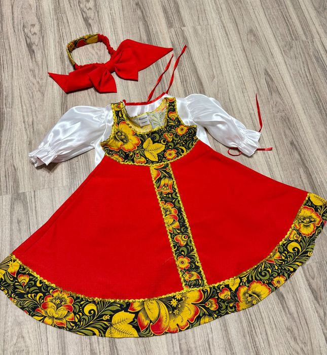 Детски комплект в руски народни стил 120