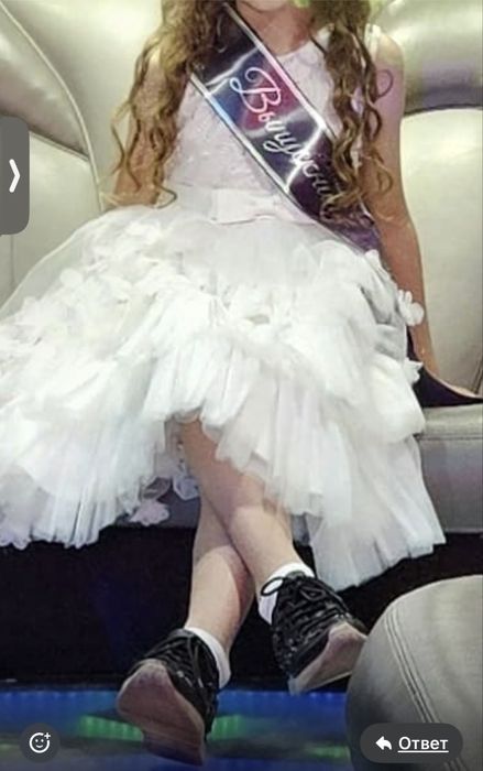 Платье для девочки 7-10 лет Платье для выпускного вечернее платье