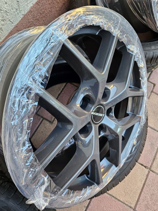 Jante VW/Audi R17 5x112 cu Anvelope Vară