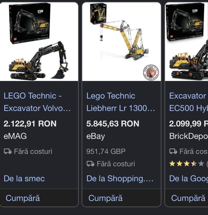 Lego 42215 excavator