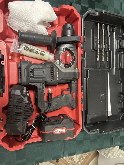 Безчетков перфоратор parkside perfomance