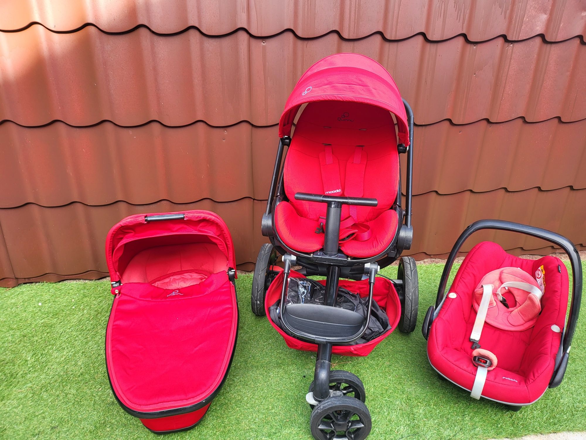 Carucior quinny moodd 3 in 1 best sale