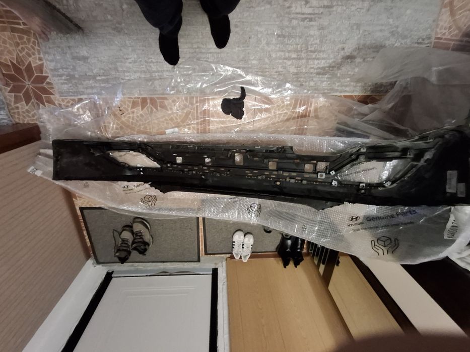 Задний бампер б/у на Хендай туксон