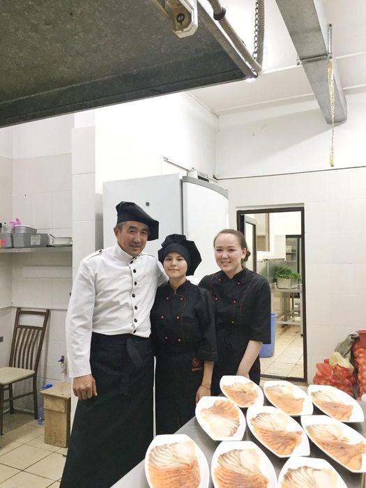 Ауызашар, тойға ет пісіру. Касапшы.