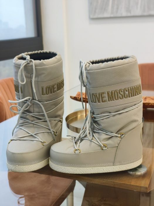Cizme zăpadă / iarna LOVE MOSCHINO