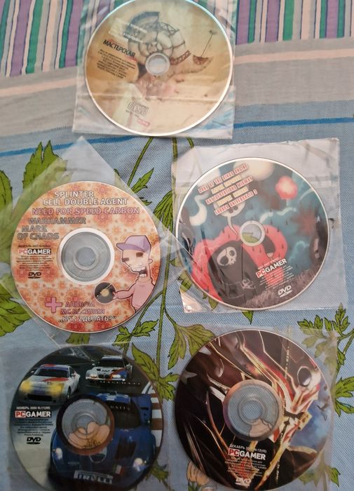 Раритет диски PC gamer & PSM
