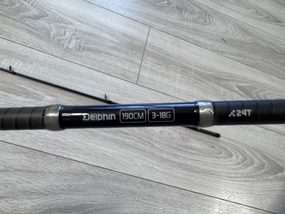 Lanseta spinning light delphin pirat 1.9m 3-18g