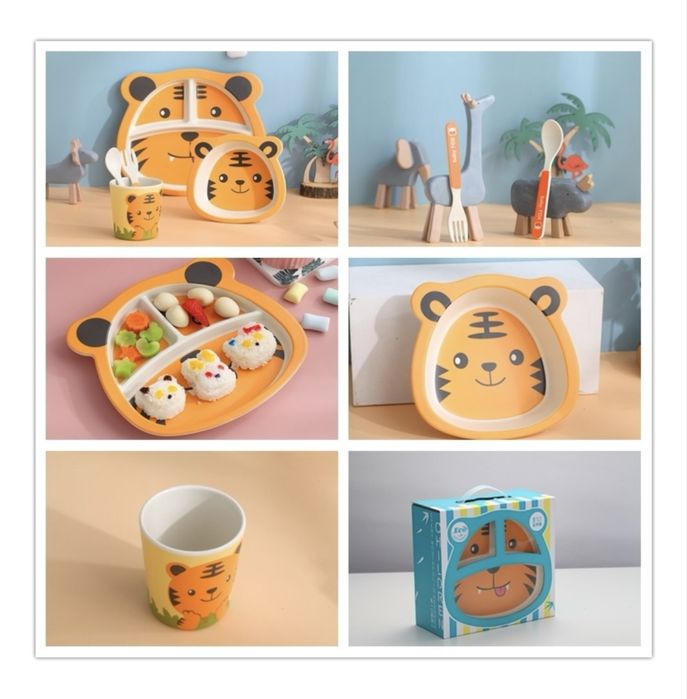 Комплект бамбуковой посуды