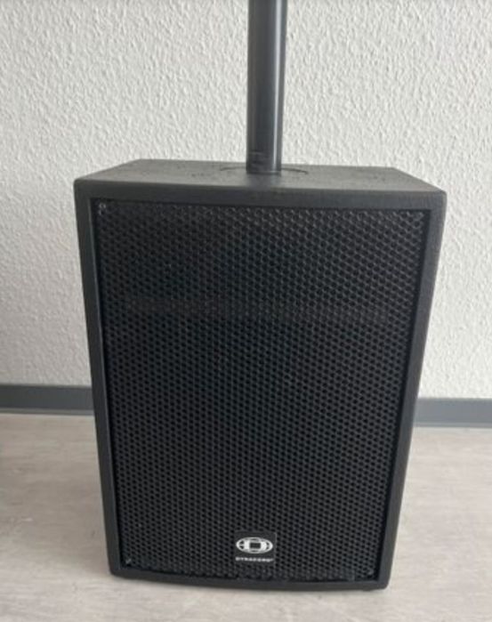 стъпало ZECK 2x380 и тонколони dinacord little max