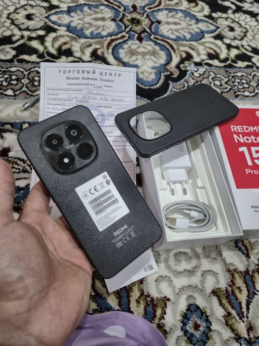 Redmi not 15 pro 5g idyal yangi