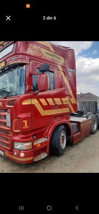 Cap tractor Scania R 500