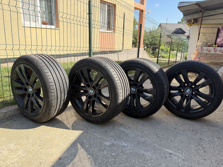 Jante BMW + anvelope vara 225/45R17 dot 10/23