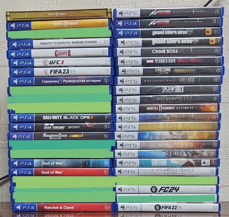 Продам диски на пс 4 пс 5