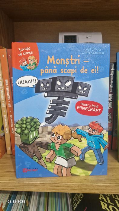 Carti Minecraft vol 1-6