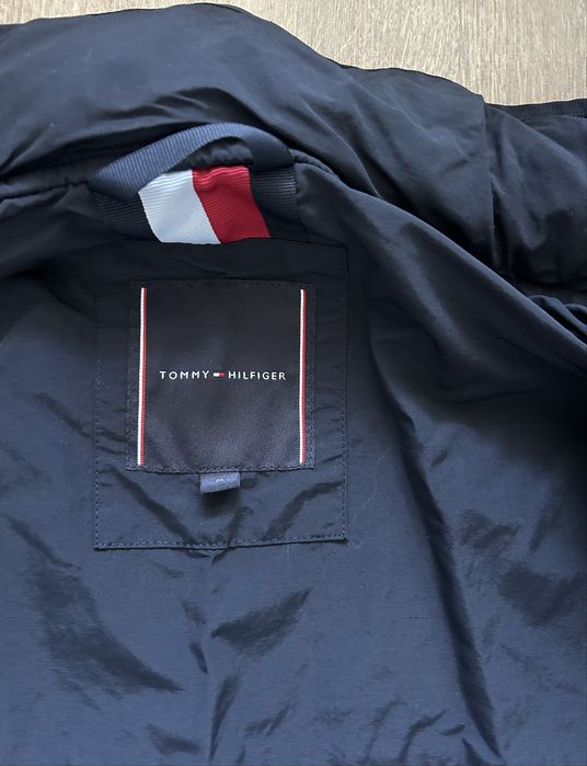 Преходно яке/ветровка Tommy Hilfiger Cotton Mix Stand Collar Jacket