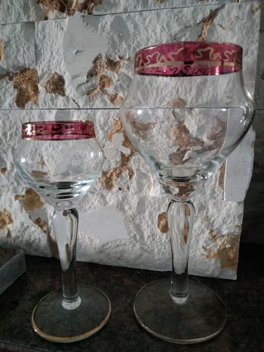 Pahare vechi set complet