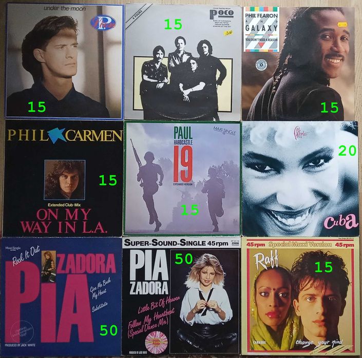 discuri vinil maxi-singles 12", 45rpm